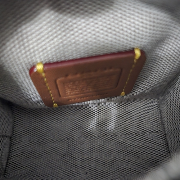 Coach Rogue Bag 12 In Haircalf With Zebra Print mini bag - Picture 6 of 6